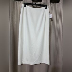 Kasper Women's White Maxi Skirt